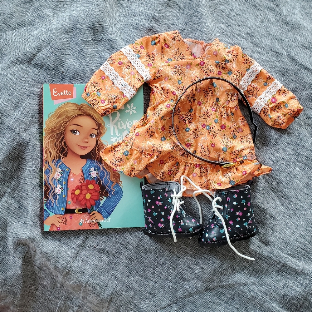 American Girl Evette meet outfit